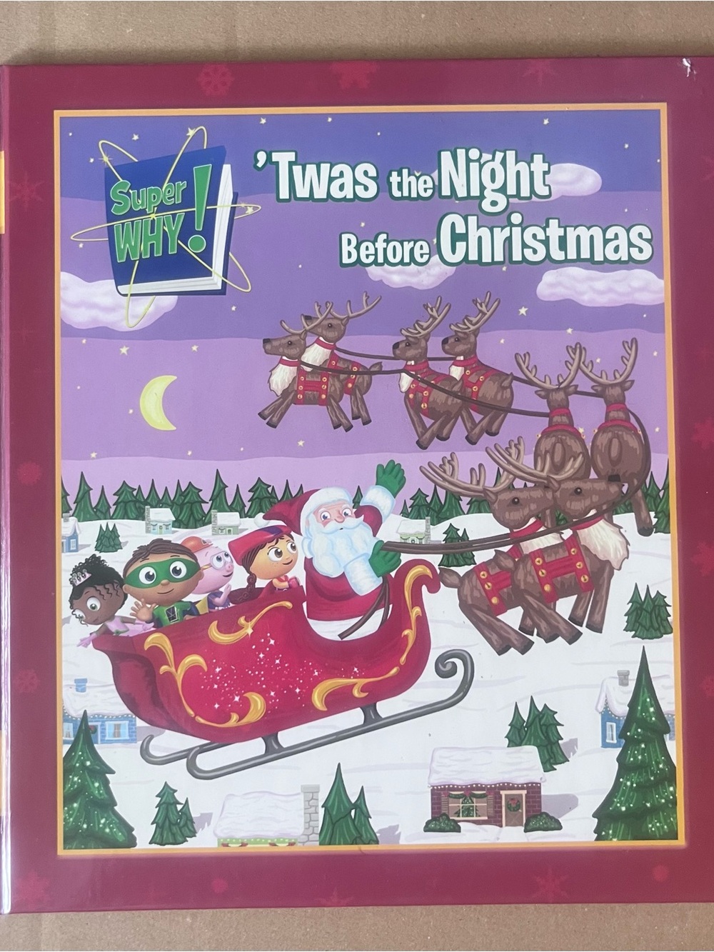 'Twas the Night Before Christmas Holiday Activity Book - Red